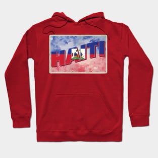 Haiti Vintage style retro souvenir Hoodie